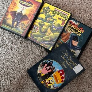 Animated DVD Collection - Wild Thornberrys, TMNT, Scooby-Doo, SpongeBob